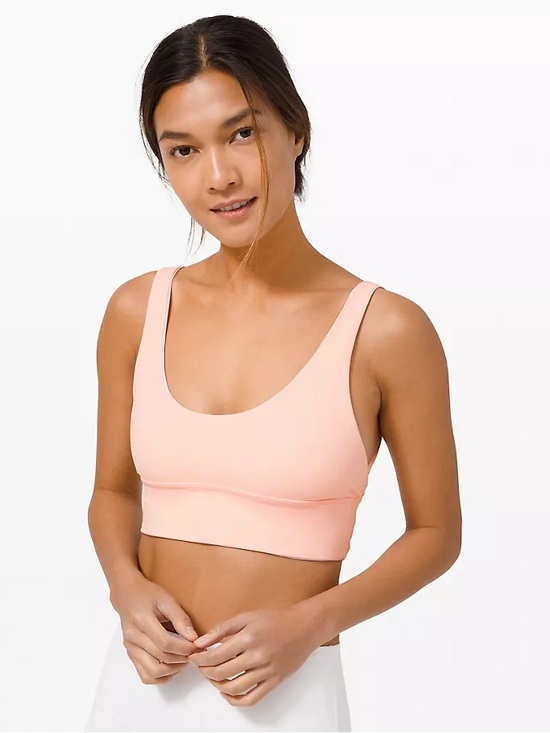 lululemon athletica Other - Lululemon Rejuvenate Light Pink/White Reversible Sports Bra